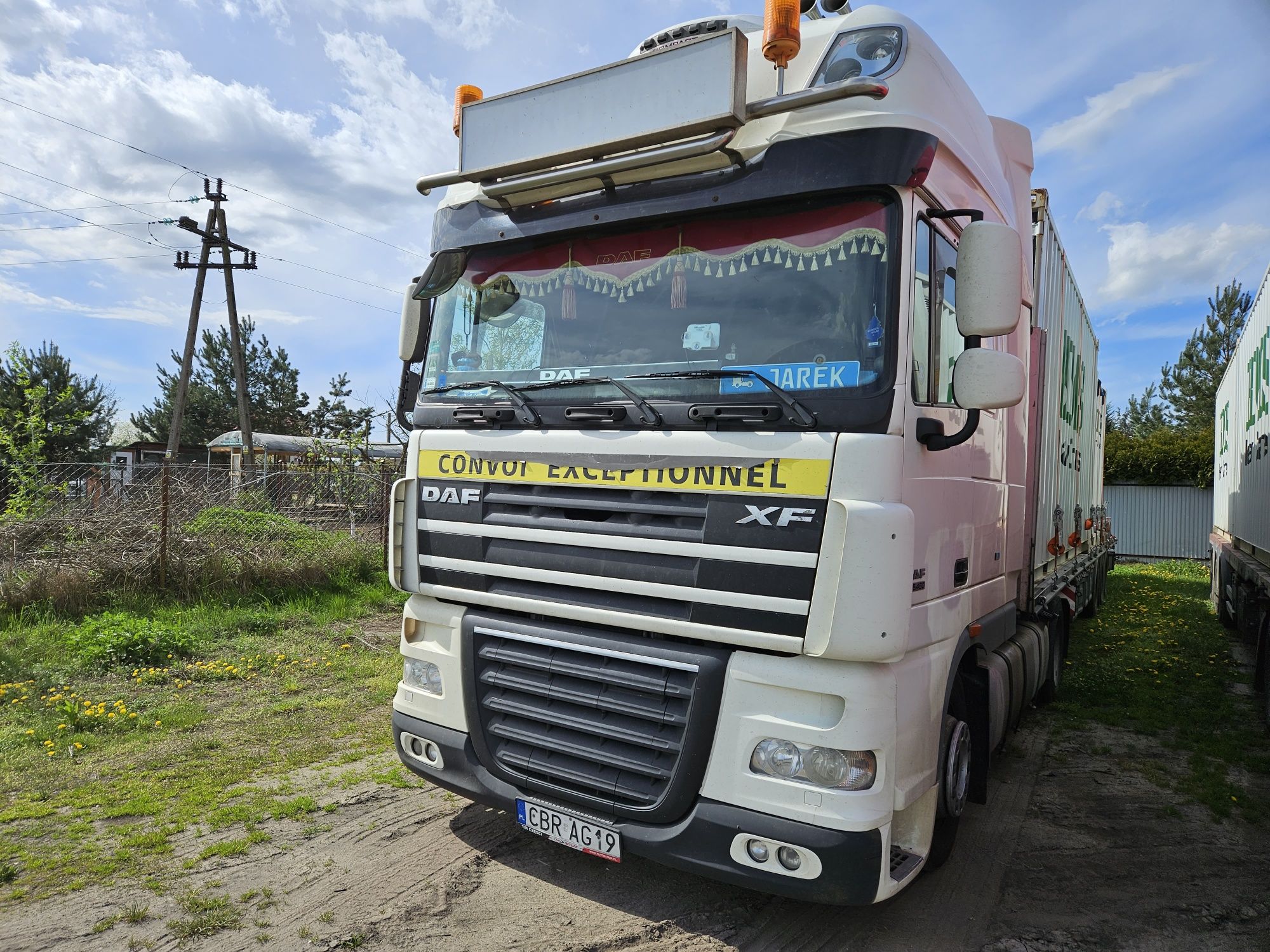 Daf xf105 ATe 460  low deck manual