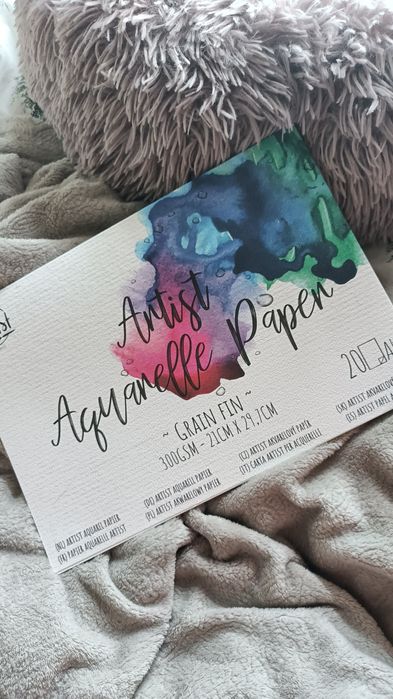 Artist aquarelle papier do winietek