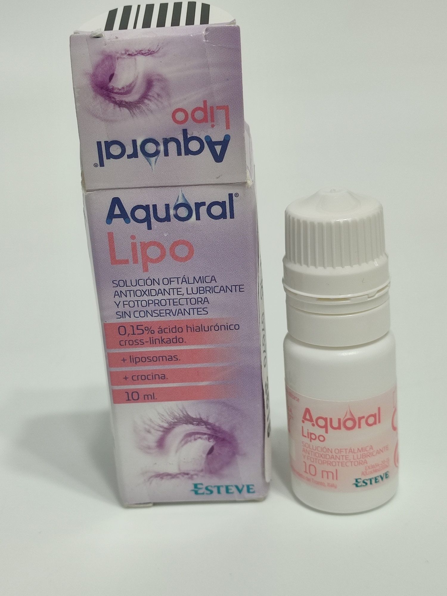 Aquoral Lipo 10 ml Nawilżające i przeciwutleniające krople do oczu