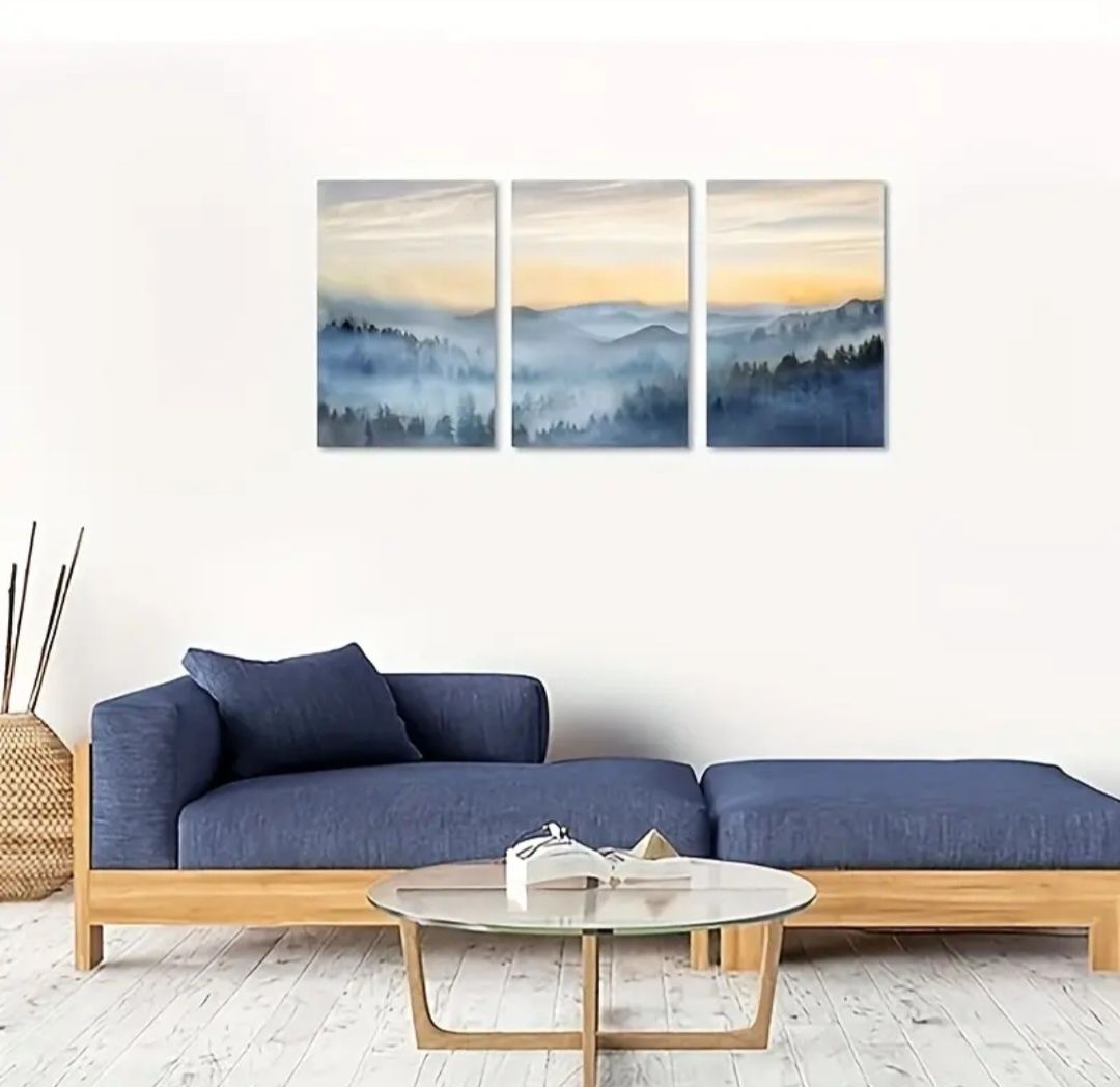 Obraz drukowany na płótnie 3x 50cmx70cm