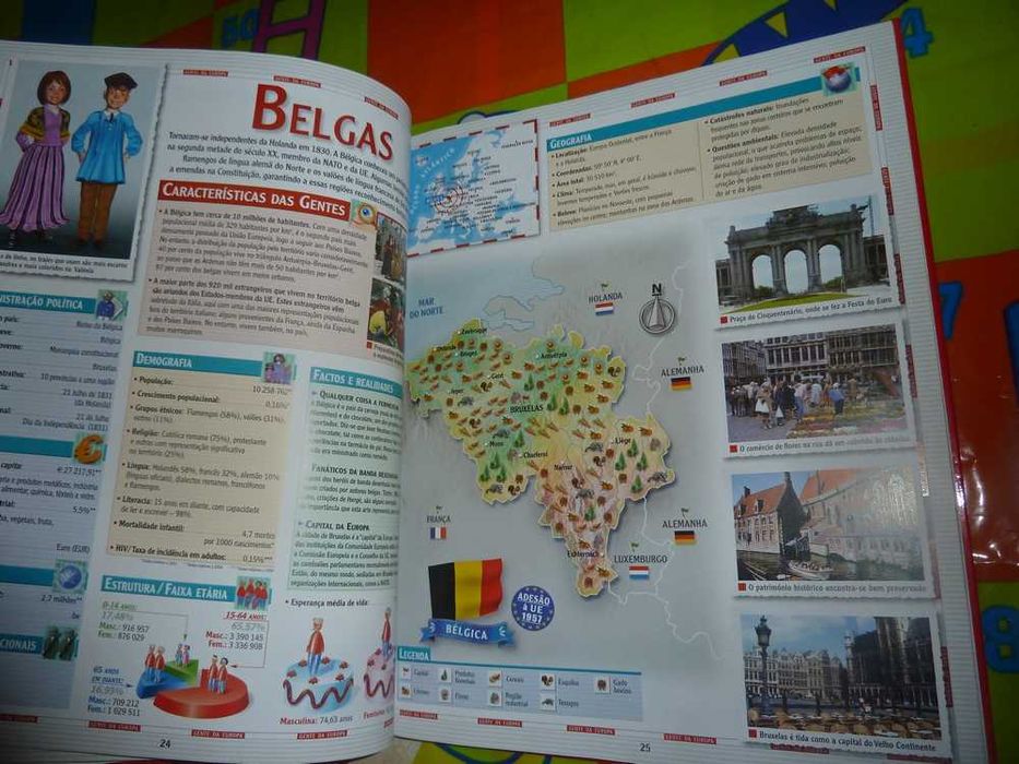 Atlas Ilustrado - Gente da Europa