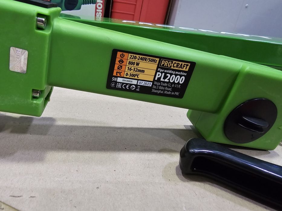 Паяльник для труб ProCraft PL2000 + Ножницы 16-32мм насадки Круглый
