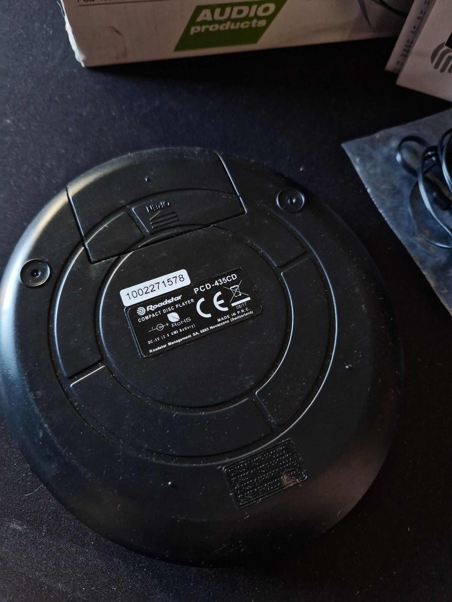 Przenośny odtwarzacz płyt CD Roadstar PCD-435CD discman