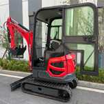 Minikoparka CARTIWELL Pro 1.8t, silnik 3 cylindry KUBOTA, 3 łyżki