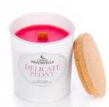 Świeczka sojowa Delicate Peony biała 135g Pavoncella oprawa: pudełko