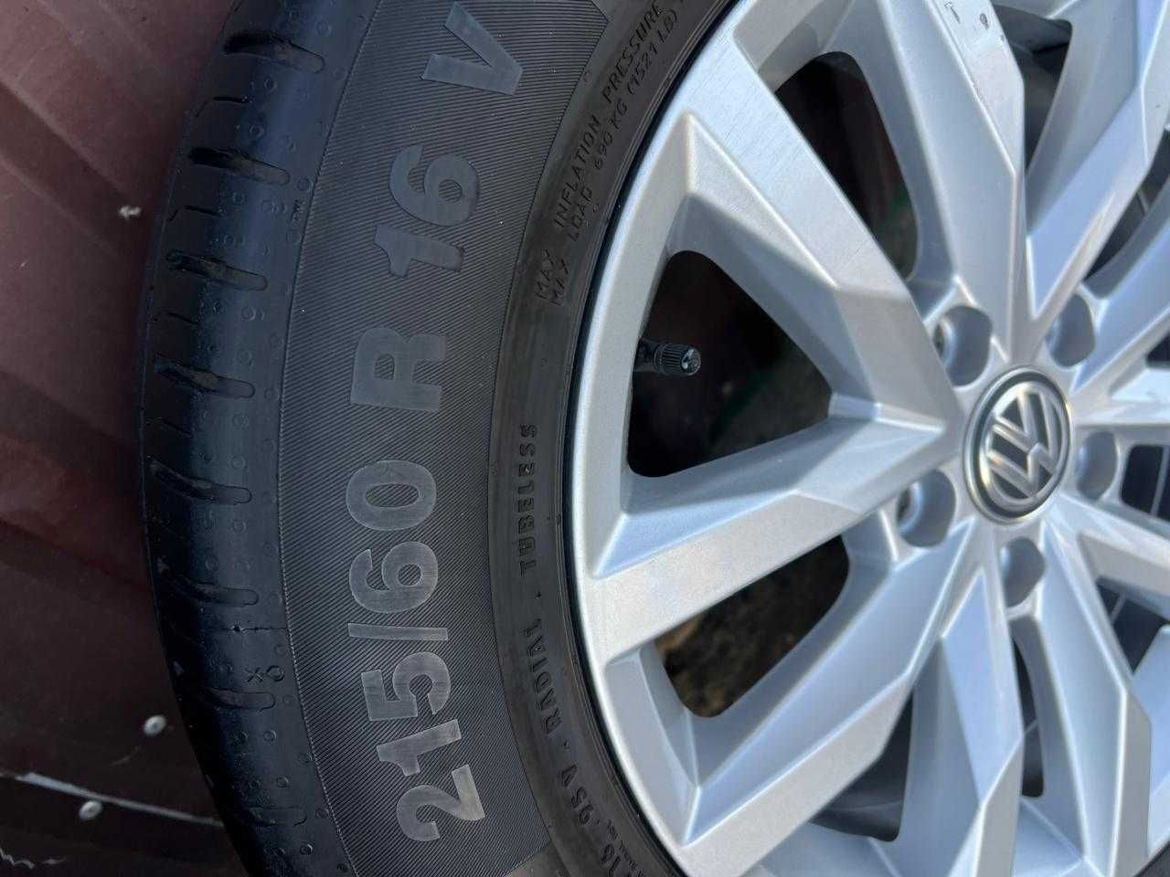 Диски титани R16 VAG Passat b8 b7 b6 Touran Caddy Фольцваген Пассат