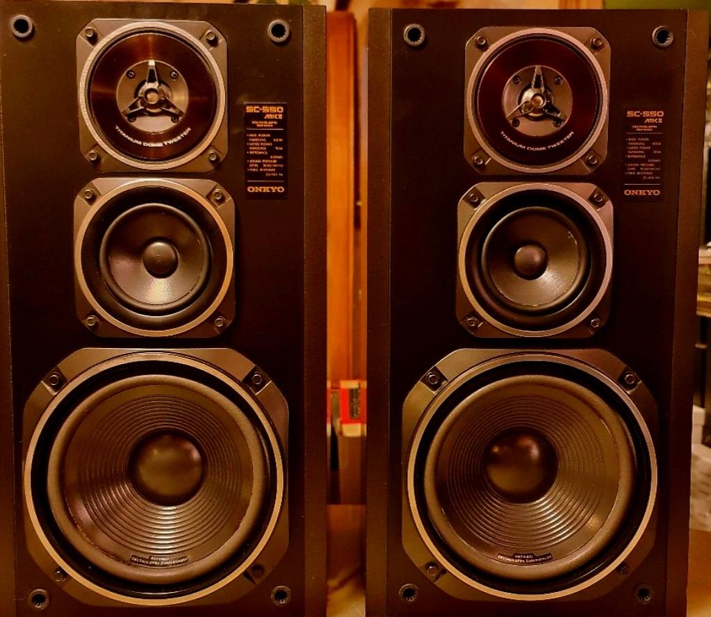 Głośniki Onkyo SC 550 MK2. Vintage. Stan idealny
