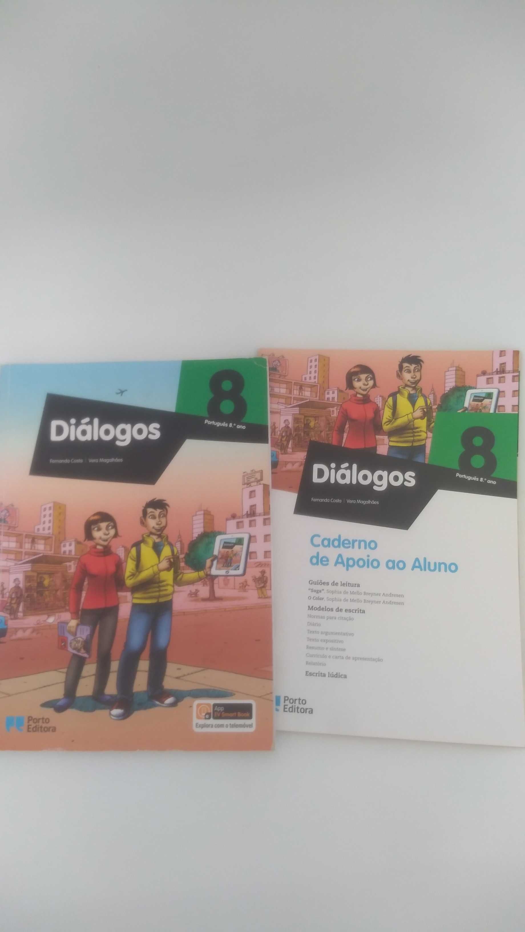 Diálogos 8 - Manual Portugês 8º Ano