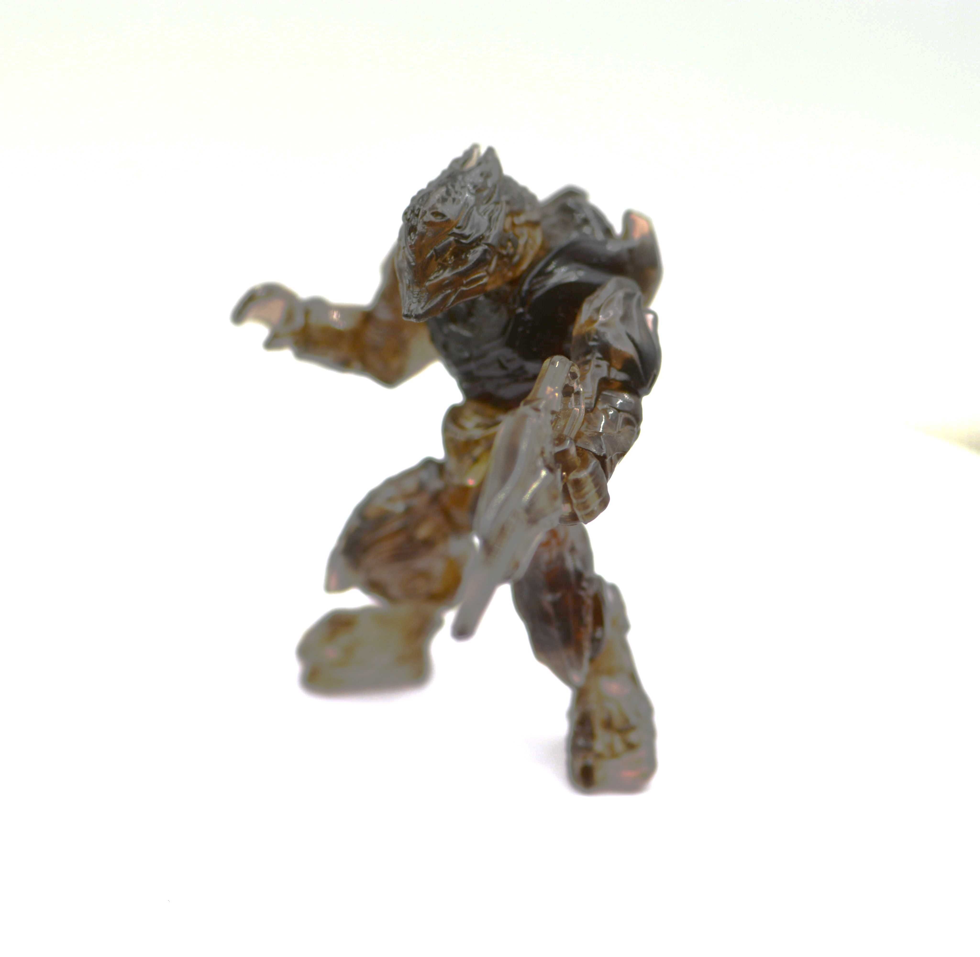 Halo Mega Bloks Active Camo Translucent Brown Elite Zealot Series 8