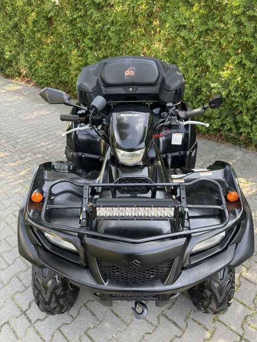 Suzuki KingQuad 700 4x4 homologacja*LED* wtrysk*kufer*hak*Transport