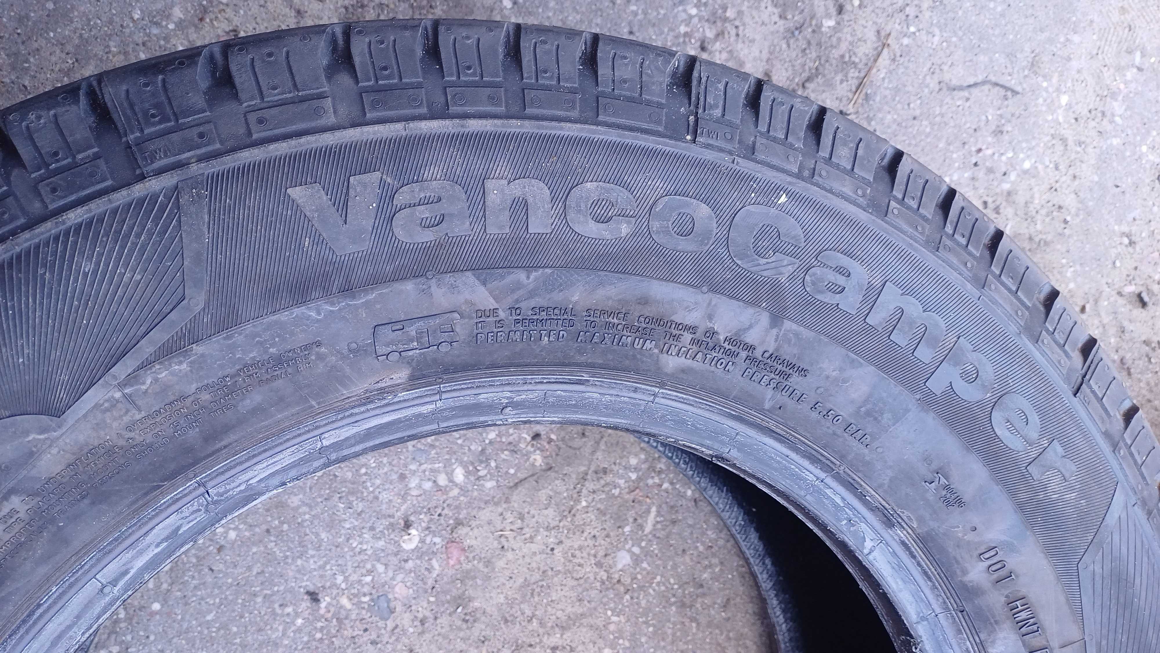 Continental VancoCamper 215/70 R15C 109R 2023r Demo