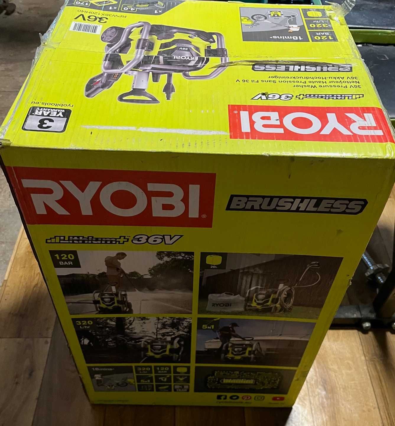 RYOBI RPW36120HI Myjka Ciśnieniowa Akumulatorowa 36V