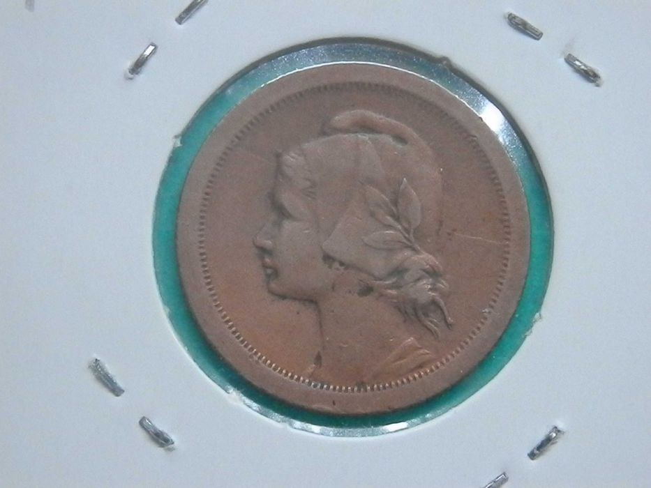 1298 - República: 10 centavos 1925 bronze, por 1,00