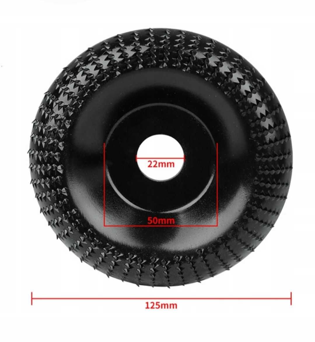 Zestaw Tarcz do Szlifowania Drewna x3 Płaski Wypukły Lux Black