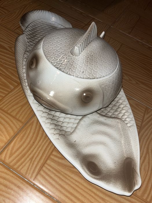 Conjunto Travessa e Terrina Peixe