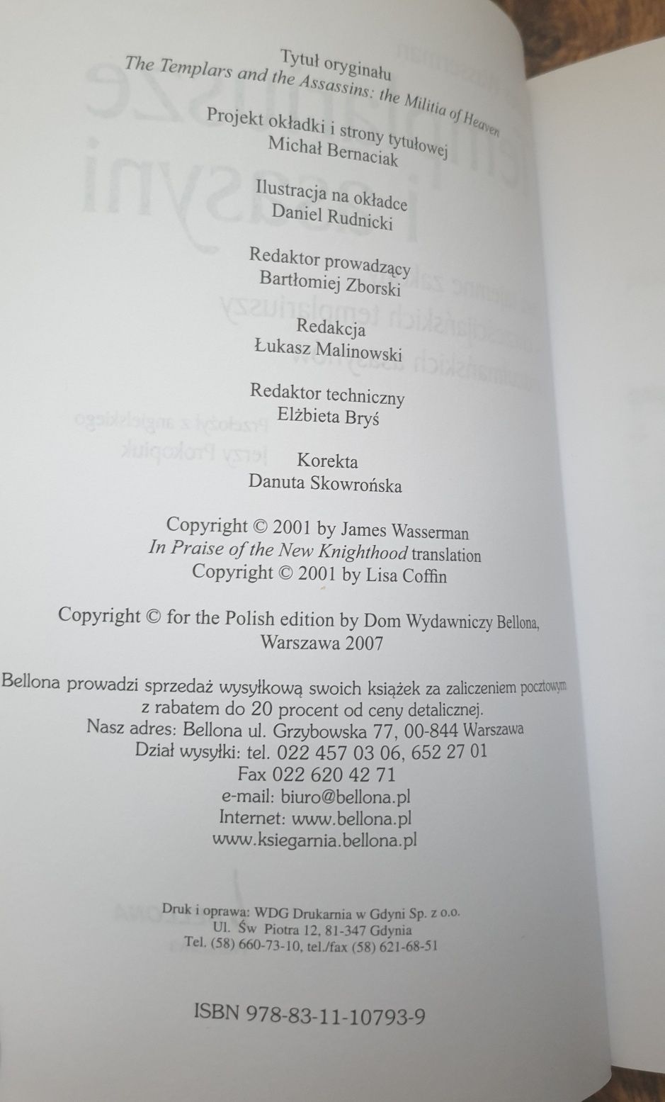 Templariusze i asasyni James Wasserman