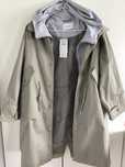 Reserved płaszczyk parka z kapturem r.134/140