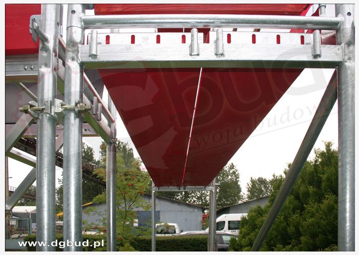 Rusztowania Rusztowanie fasadowe typ Plettac 96 m2 Promocja!