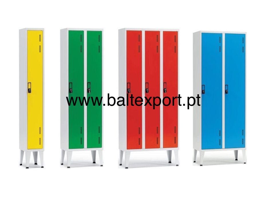 Vestiario Metalico Simples Duplo Triplo Quadruplo Cacifo Portas Novo