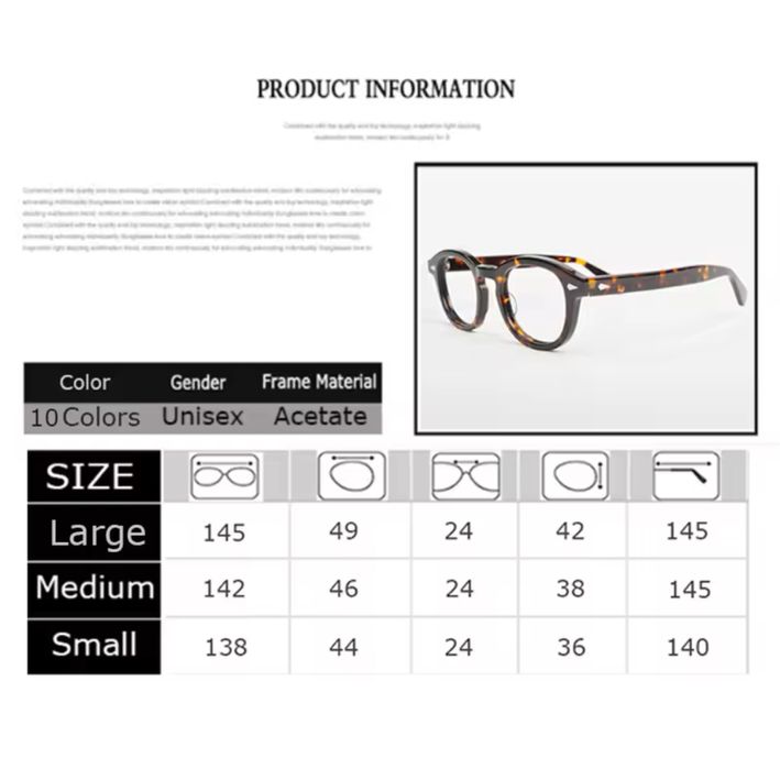 Оправа Moscot Lemtosh розмір 49 (L), стильні окуляри