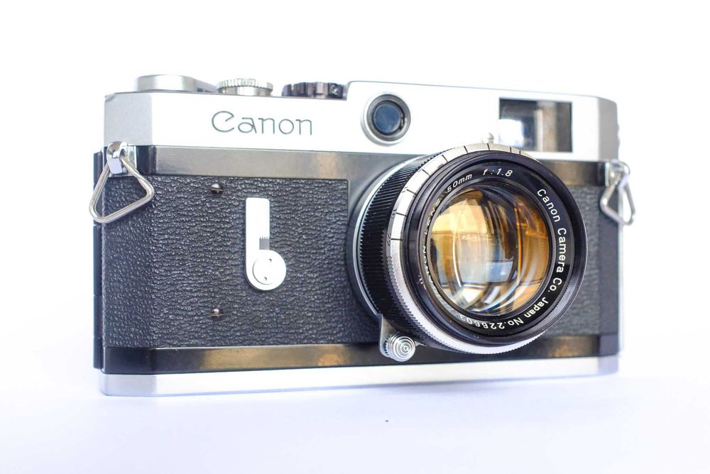 Canon P body #748974 po serwisie – dalmierz M39, czysty wizjer