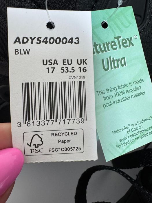 Nowe sneakersy męskie DC SHOES PURE HIGH-TOP WC czarne 53,5