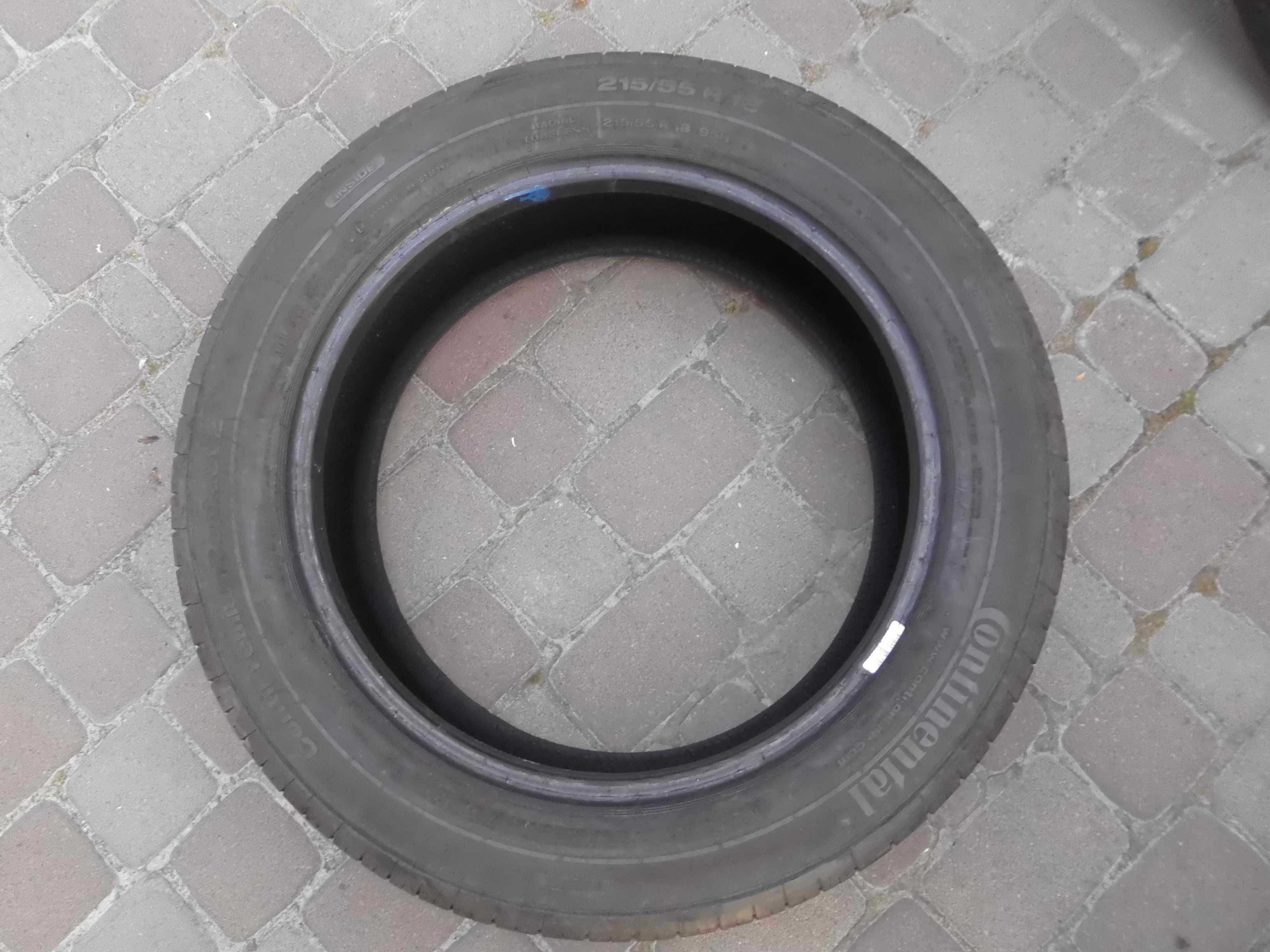 215/55 R18 Continental летние почти новые