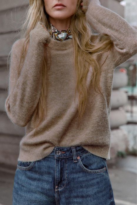 Светр Zara альпака вовна