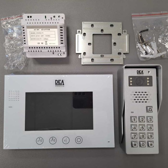 Wideodomofon DEA KIT ViDEA 100K panel + monitor