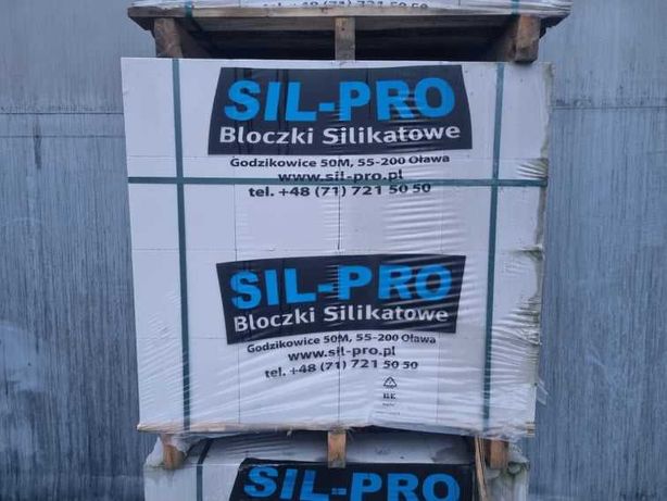 Bloczek silikatowy SIL-PRO U12L kl. 15 N/mm2 250/120/220 mm