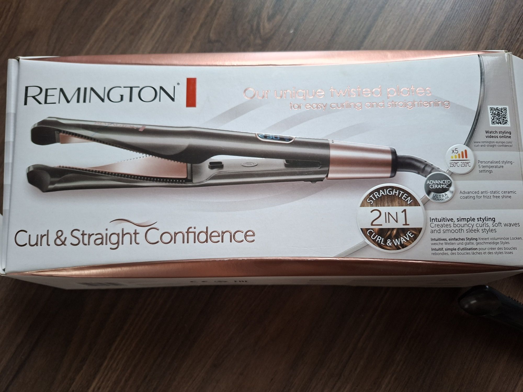 Prostownica 2 w 1 Remington