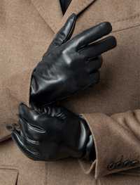 Кожаные тактические  байк мужские перчатки байкерские