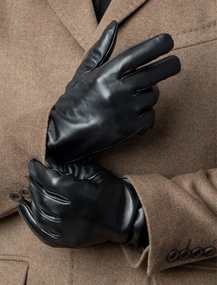 Кожаные тактические  байк мужские перчатки байкерские