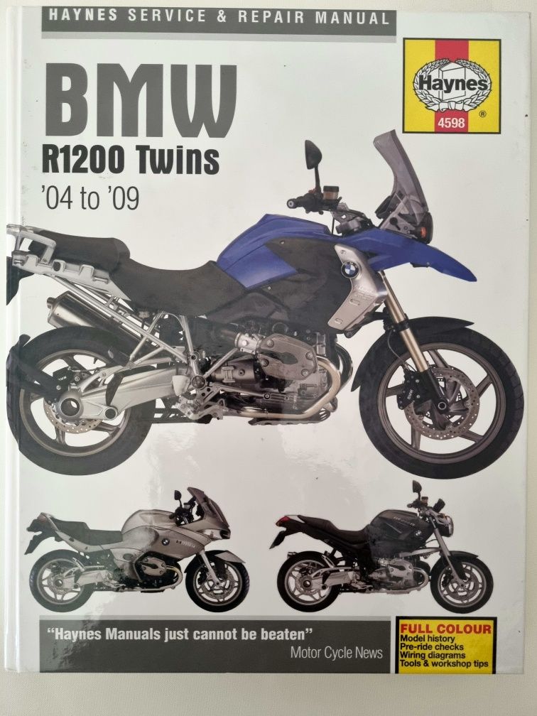 Manual Haynes BMW R1200 twins 2004 a 2009