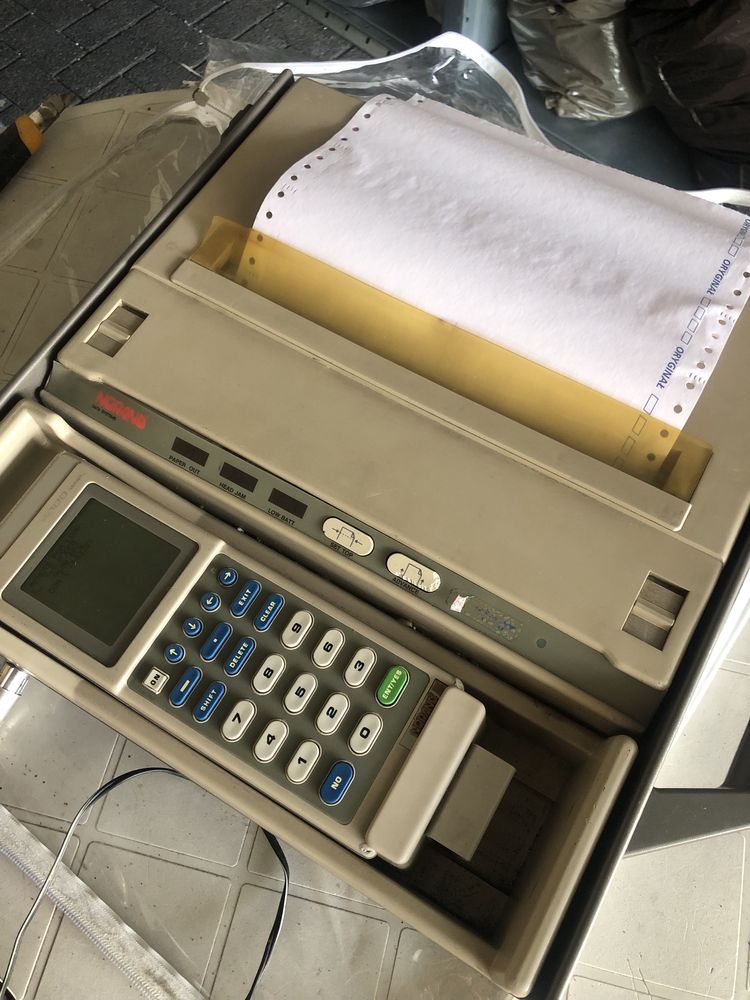 Norand Data Systems Komputer Drukarka Walizka