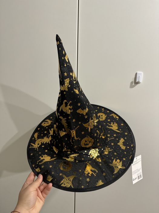Kapelusz czarownicy halloween