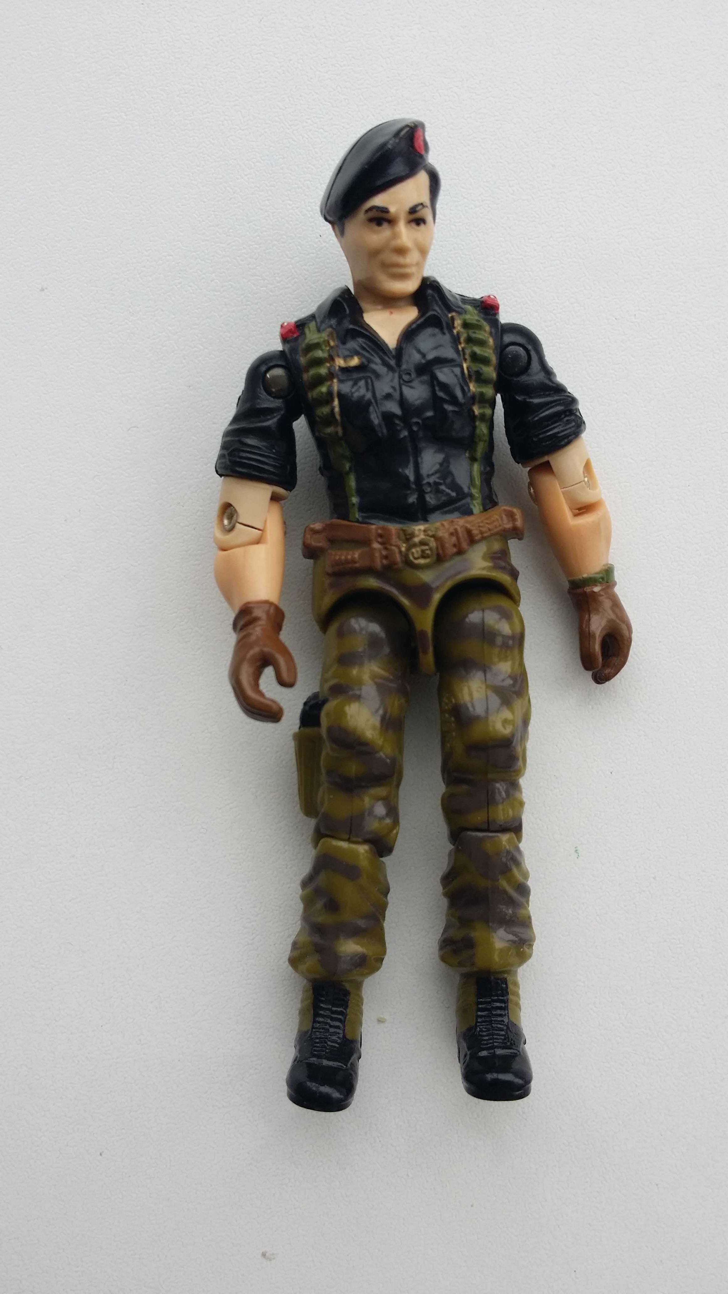 Brinquedo vintage antiguidade GI Joe Flint v1 1985 G.I. JOE