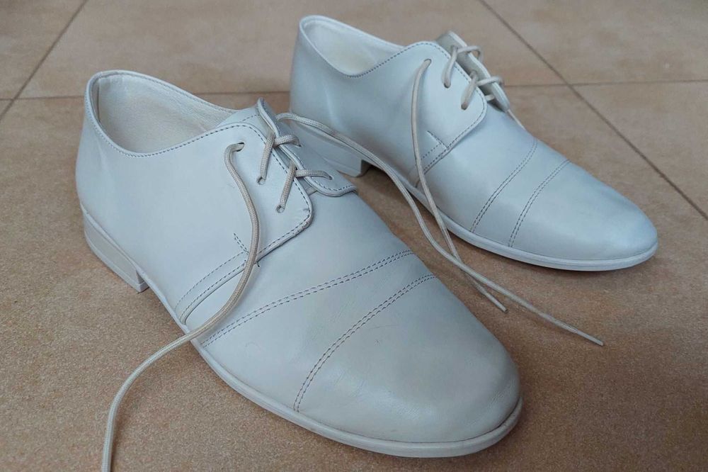 buty do komunii białe chłopięce r.36