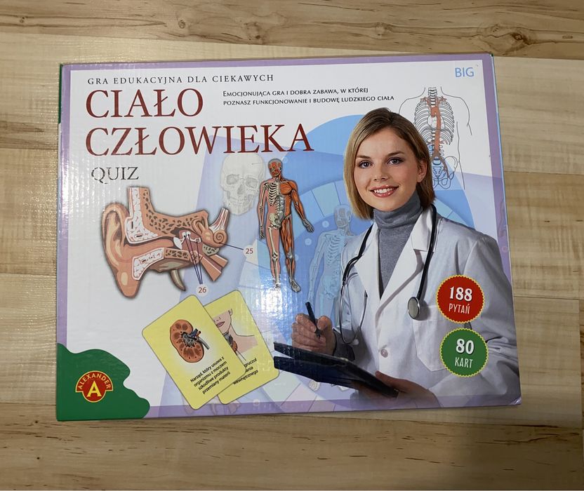 Gra planszowa ciało człowieka