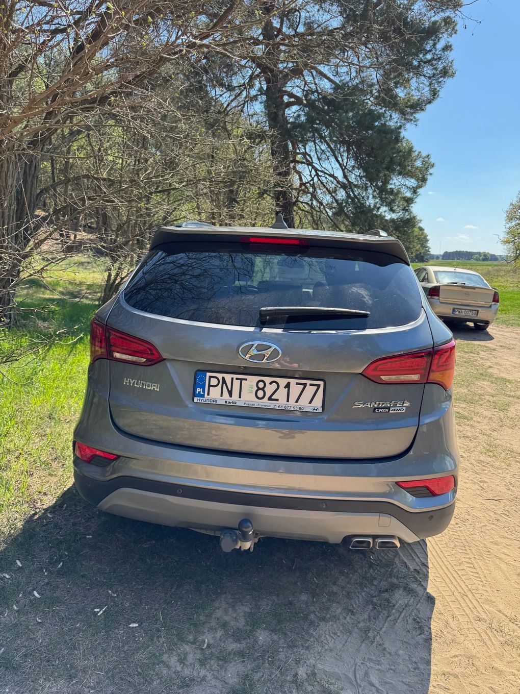 Hyundai Santa Fe Santa Fe Diesel 2.0 185 KM 6-bieg. A/T 4WD PLATINUM 2017, z salonu