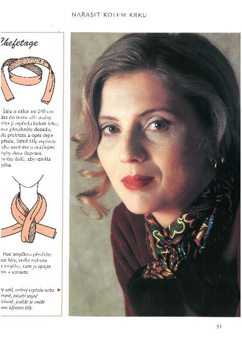 Модные шарфы /100 способов красиво завязывать шарф