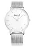 zegarek damski giewont harmony gw1970-3 pure white/silver effect