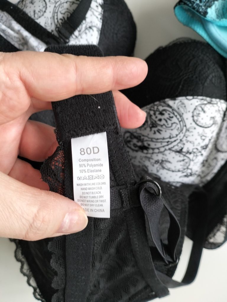 Biustonosze 80D NOWE
