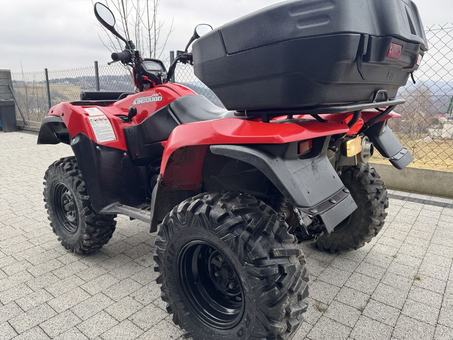 Suzuki Kinquad  500 Axi Wspomagnie 4x4 HOMOLOGACJA  OKAZJA WEEKENDOWA’