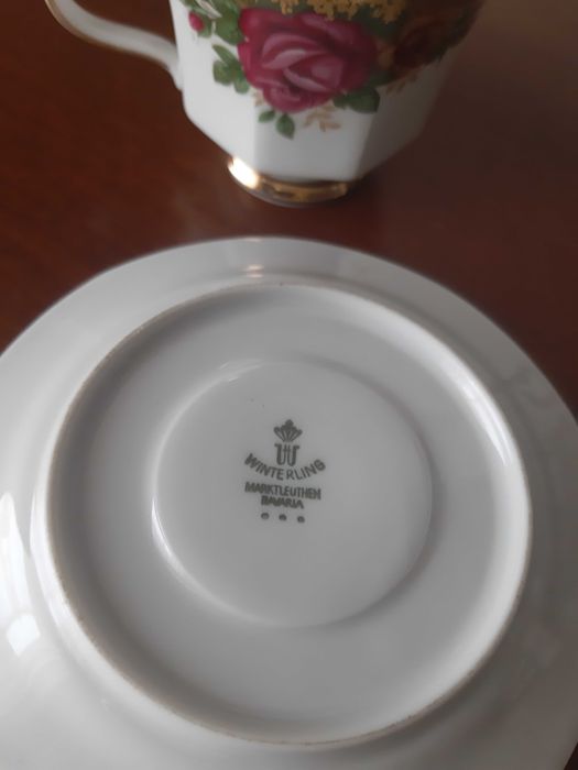 Chávena e Pires em Porcelana da marca Winterling - Bavaria