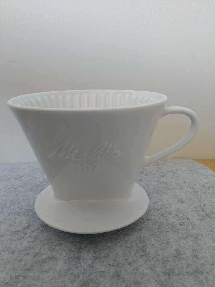 Porcelanowy dripper Melitta 102/ zaparzacz do kawy