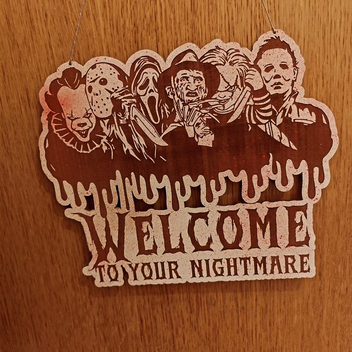 Decoração de parede/porta Halloween