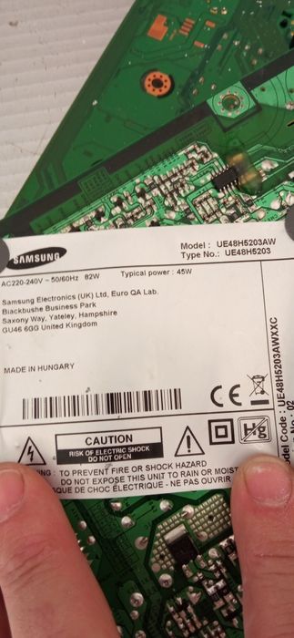 Componentes TV Samsung UE48H5203AW