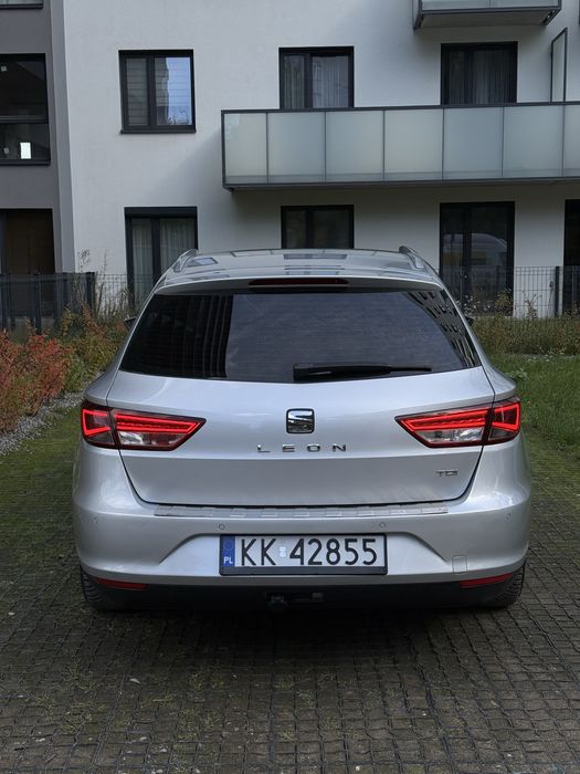 Seat Leon 3 ST 2015r, 1.6 tdi full LED