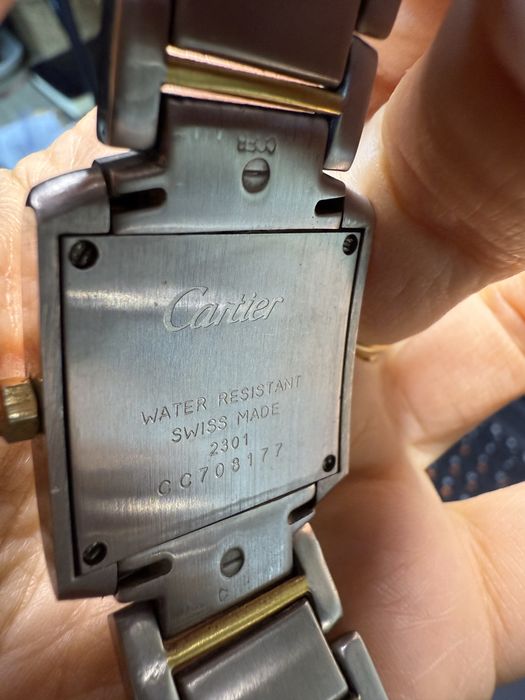 Cartier часы женские. Tank. Кварц.